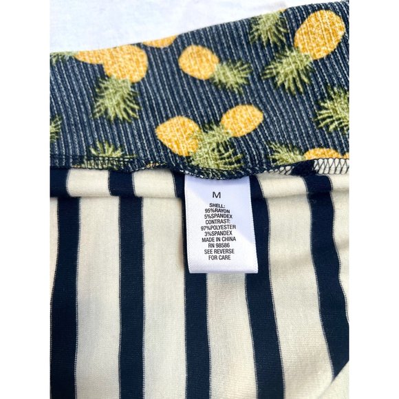 Westport Striped & Pineapple Print Sleeveless Top - Picture 5 of 5